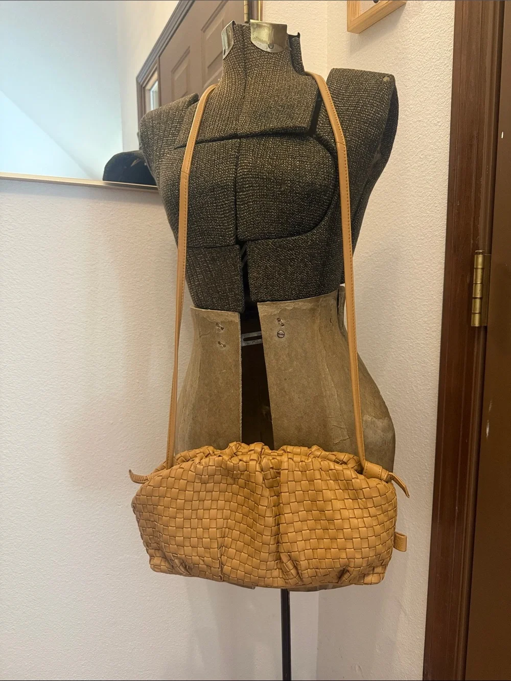 Cleobella Gigi Woven Crossbody Bag/Clutch